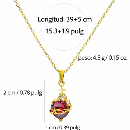 Collar Sagrado Corazón de Jesús